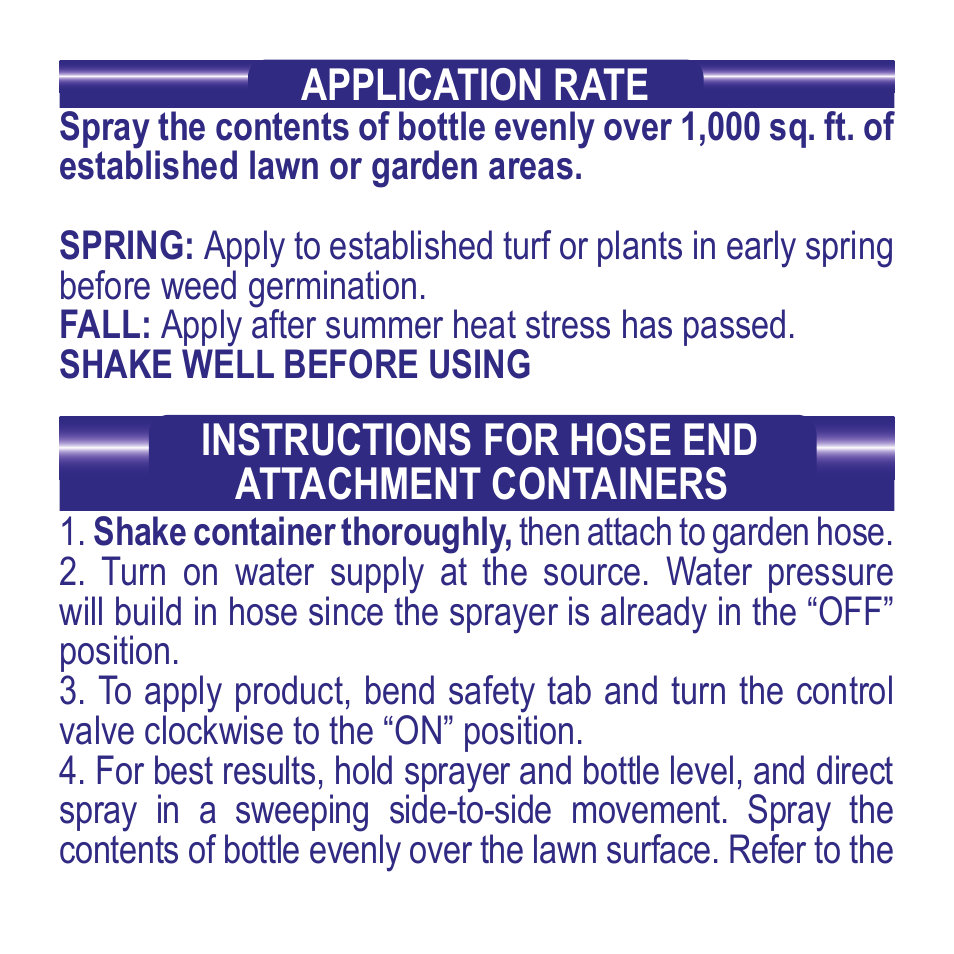 Bonide MAIZE Weed Preventer User Manual | Page 3 / 8