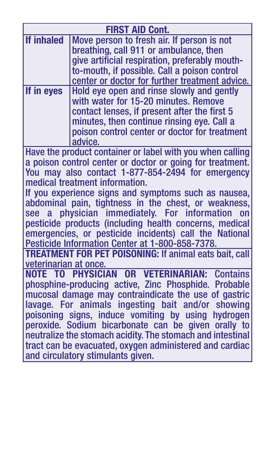 Bonide Moletox II  User Manual | Page 4 / 8
