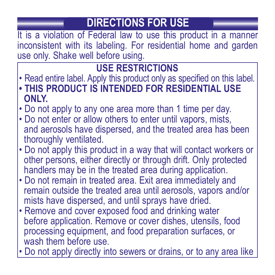 Bonide Mosquito Beater Flying Insect Fog  User Manual | Page 2 / 8