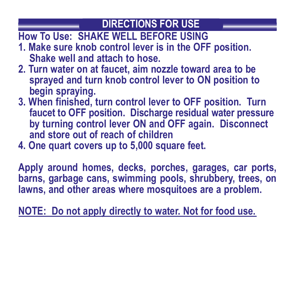 Bonide Mosquito Beater Natural RTS User Manual | Page 3 / 4