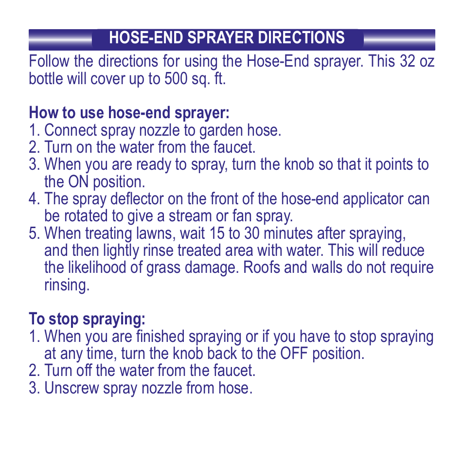 Bonide MOSS MAX RTS User Manual | Page 4 / 8
