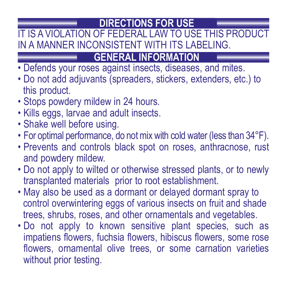 Bonide Neem Oil Conc.  User Manual | Page 2 / 8