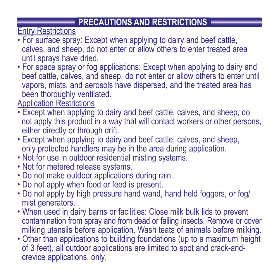 Bonide POUR-ON Fly and Lice Control User Manual | Page 4 / 8