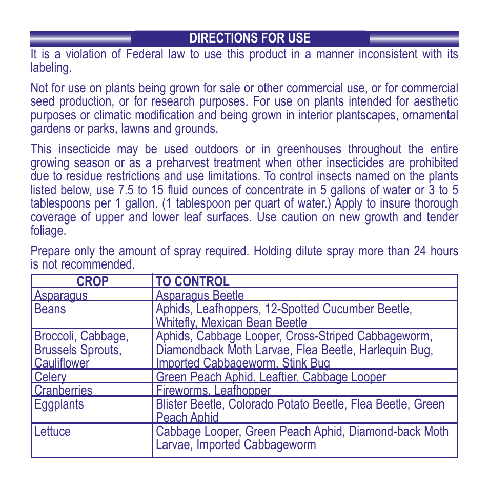 Bonide Pyrethrin Garden Insect Spray User Manual | Page 2 / 4