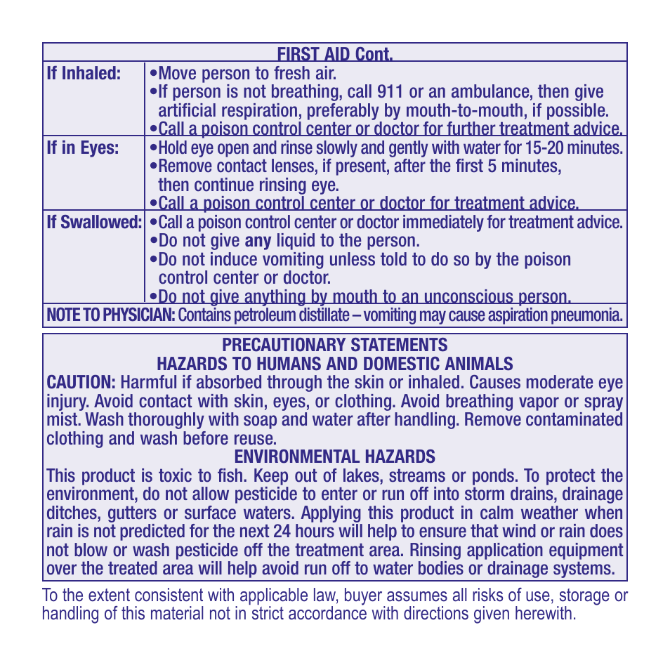 Bonide Pyrethrin Garden Insect Spray User Manual | Page 4 / 4