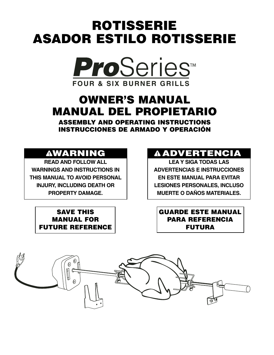 Brinkmann ProSeries User Manual | 12 pages