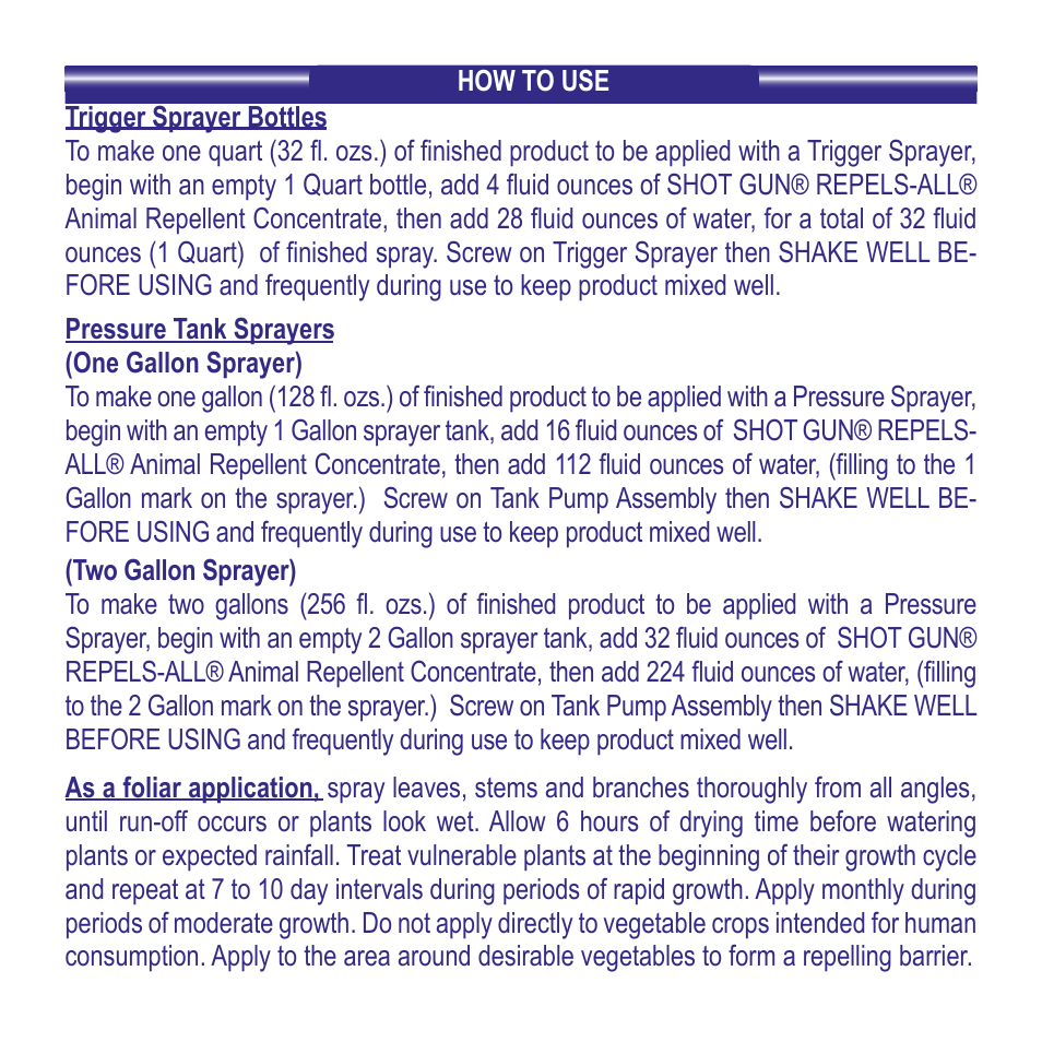 Bonide Repels-All Conc. User Manual | Page 3 / 4