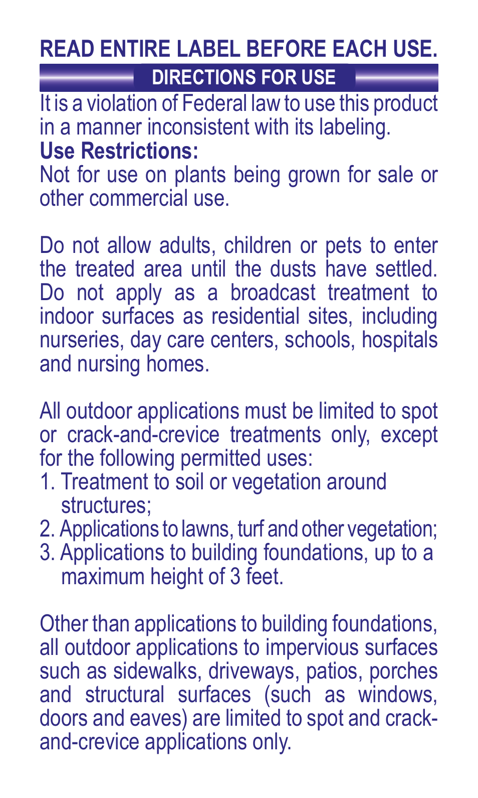 Bonide Revenge DUSTON Livestock & Dog User Manual | Page 2 / 12