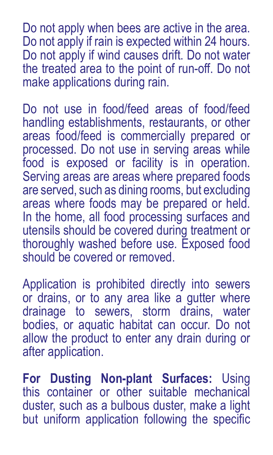 Bonide Revenge DUSTON Livestock & Dog User Manual | Page 3 / 12