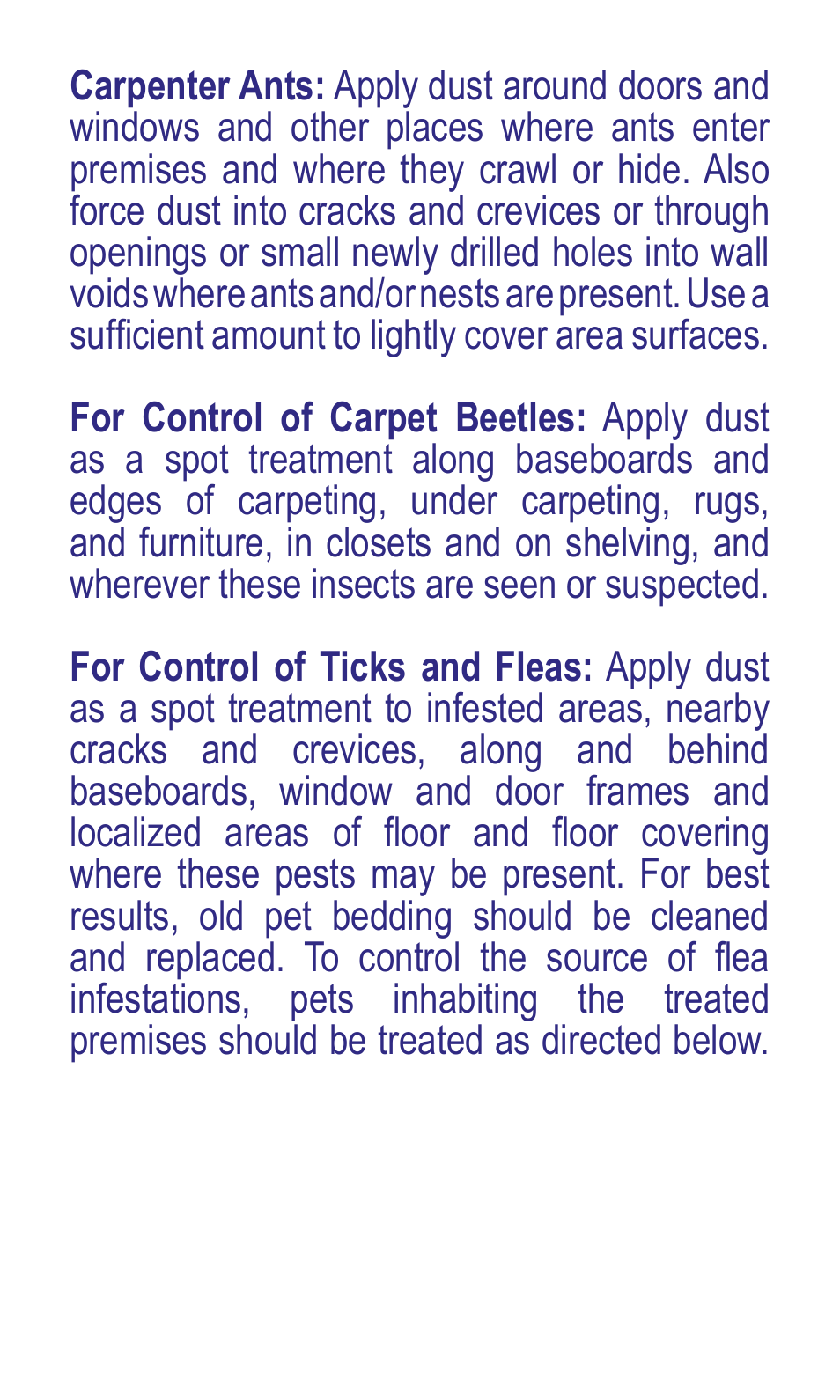 Bonide Revenge DUSTON Livestock & Dog User Manual | Page 8 / 12