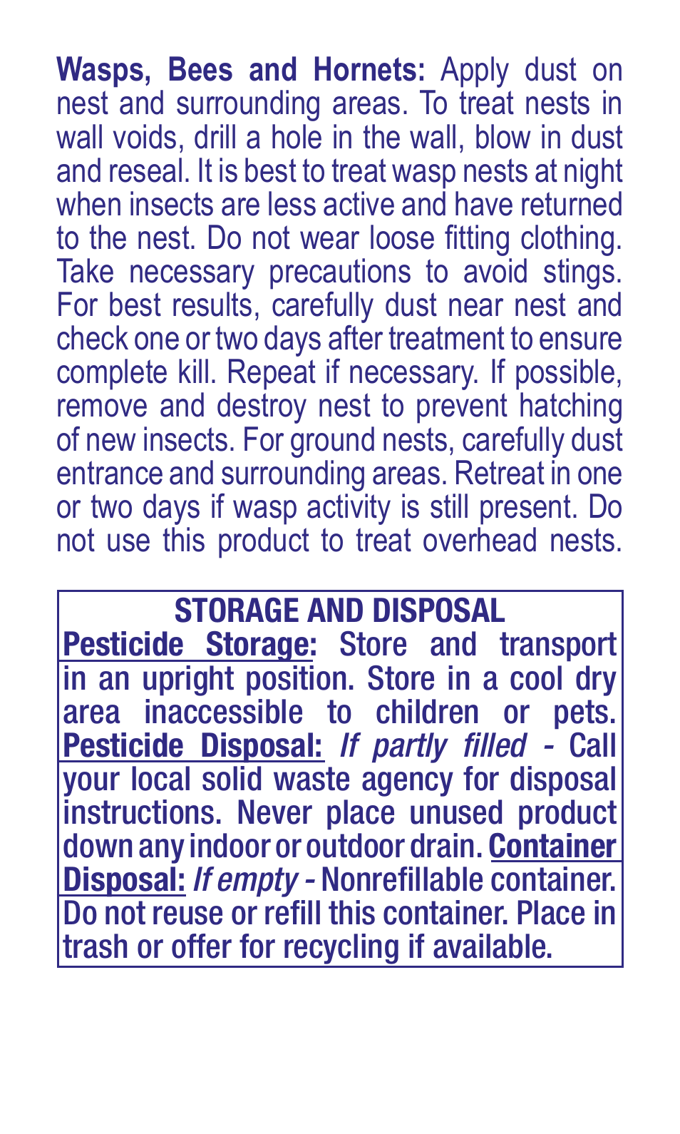 Bonide Revenge DUSTON Livestock & Dog User Manual | Page 9 / 12