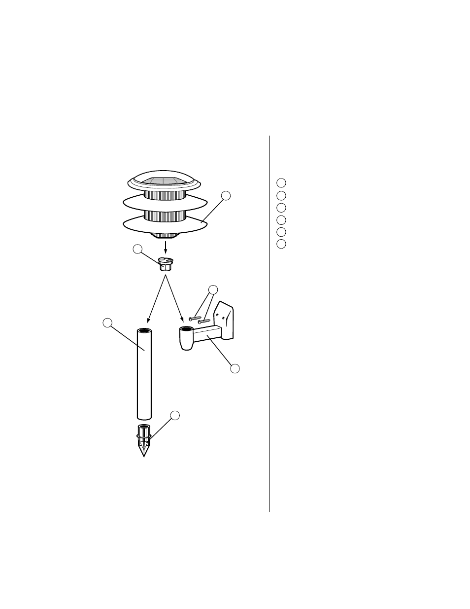 Assembly instructions | Brinkmann Solar Max 822-0408-0 User Manual | Page 3 / 8