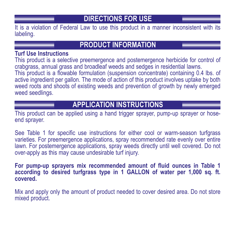 Bonide Sedge Ender Conc. User Manual | Page 2 / 12
