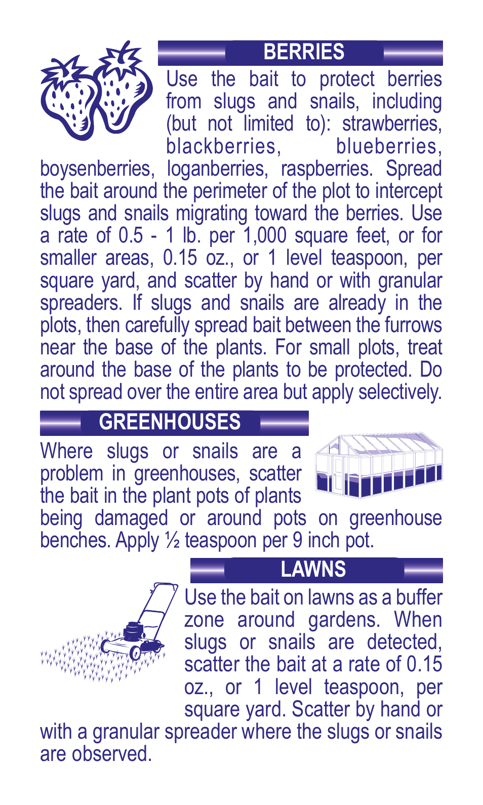 Bonide Slug Magic Pellets  User Manual | Page 6 / 8