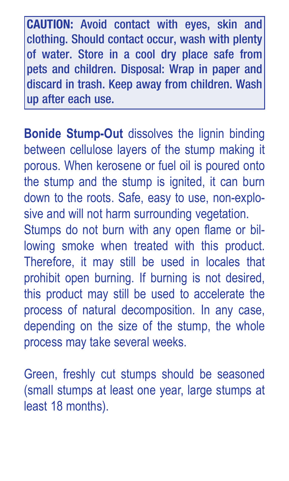 Bonide Stump-Out Granules User Manual | Page 2 / 4