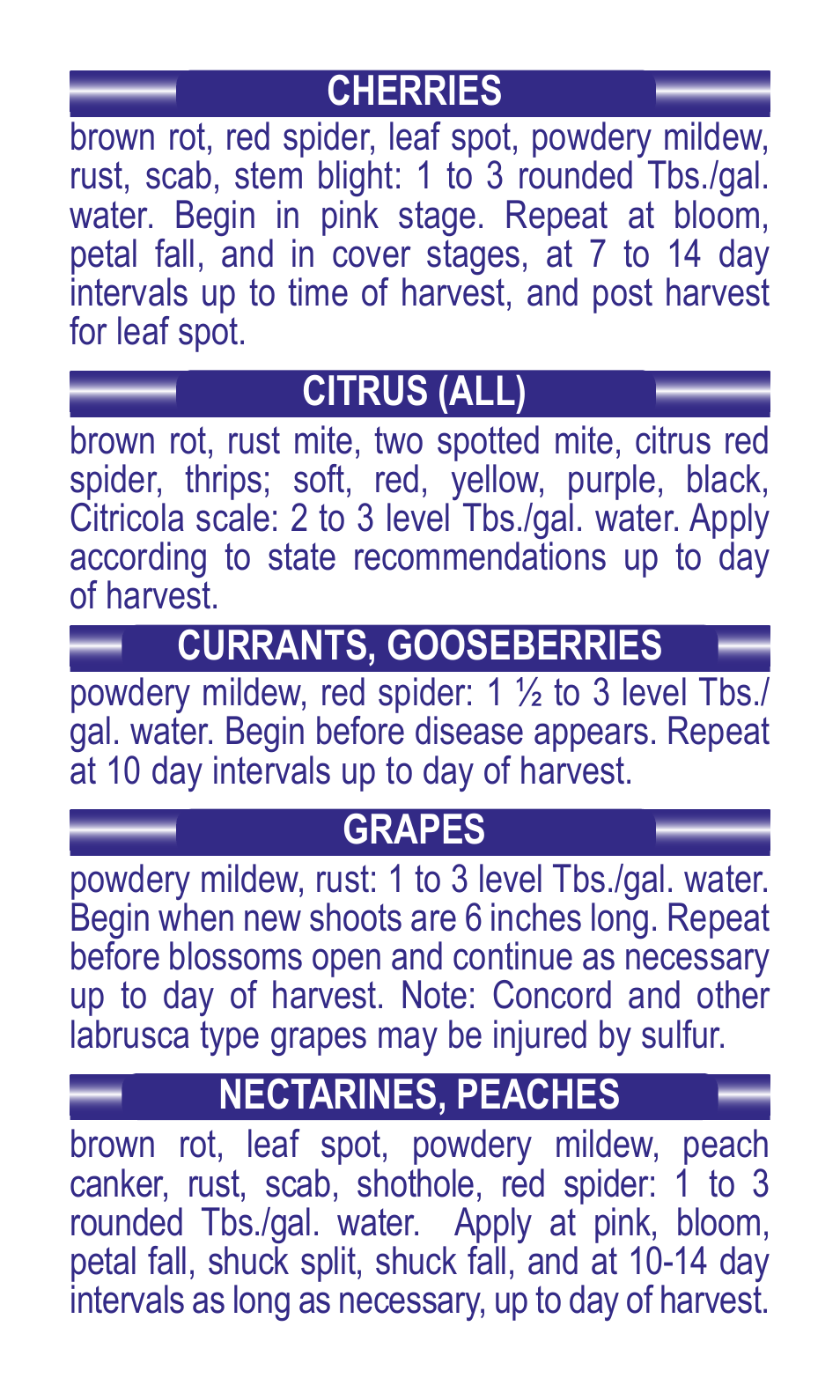 Bonide Sulfur Dust User Manual | Page 4 / 8