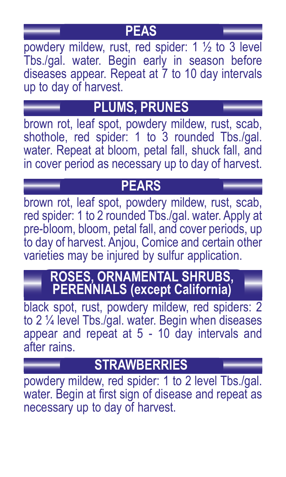 Bonide Sulfur Dust User Manual | Page 5 / 8