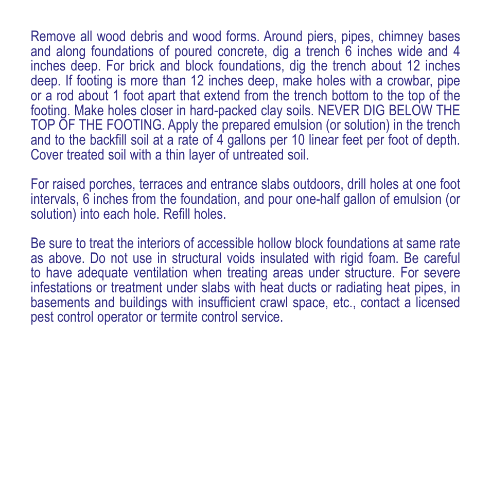 Bonide Termite & Carpenter Ant Control Conc. User Manual | Page 5 / 8