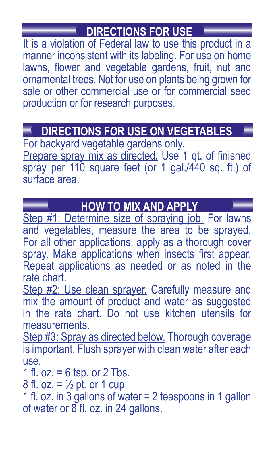 Bonide TOTAL Pest Control-Outdoor Conc.  User Manual | Page 2 / 12