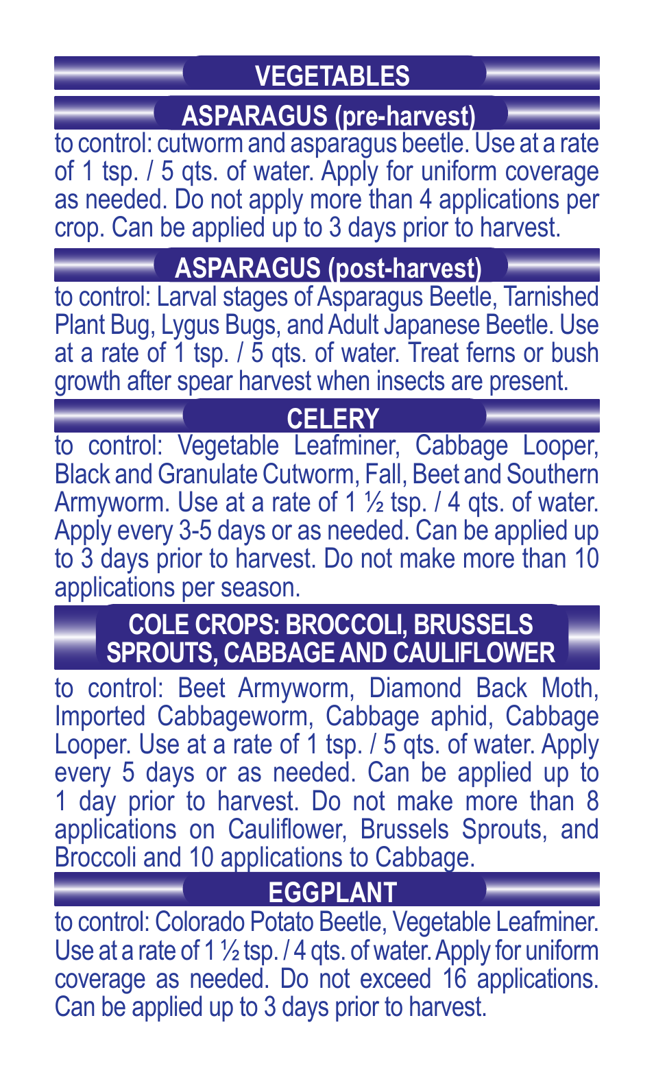 Bonide TOTAL Pest Control-Outdoor Conc.  User Manual | Page 3 / 12