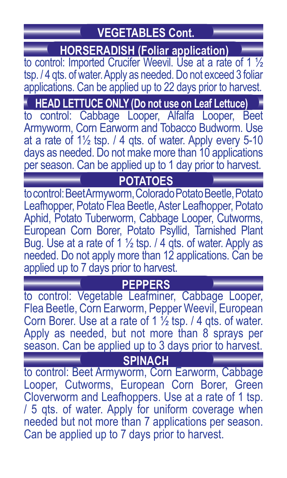 Bonide TOTAL Pest Control-Outdoor Conc.  User Manual | Page 4 / 12
