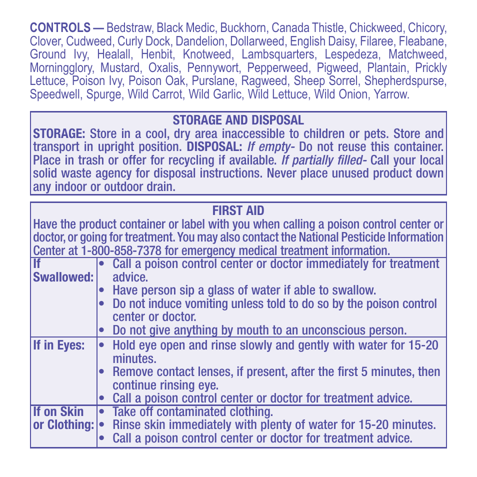 Bonide Weed Beater Lawn Weed Killer RTU User Manual | Page 3 / 4