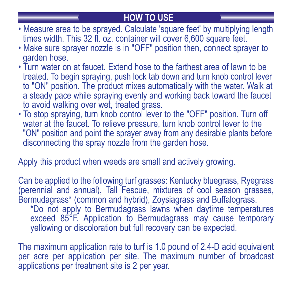 Bonide Weed Beater Plus RTS User Manual | Page 3 / 8