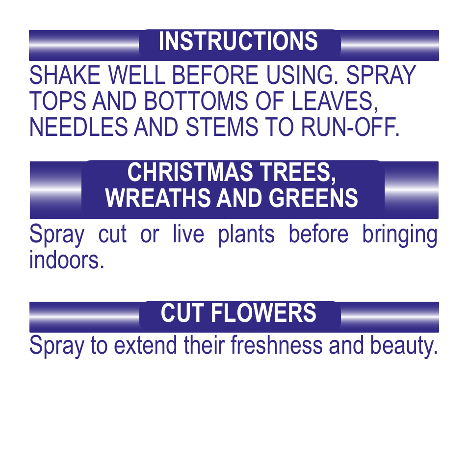 Bonide Wilt Stop X-mas Tree & Wreath User Manual | Page 3 / 4