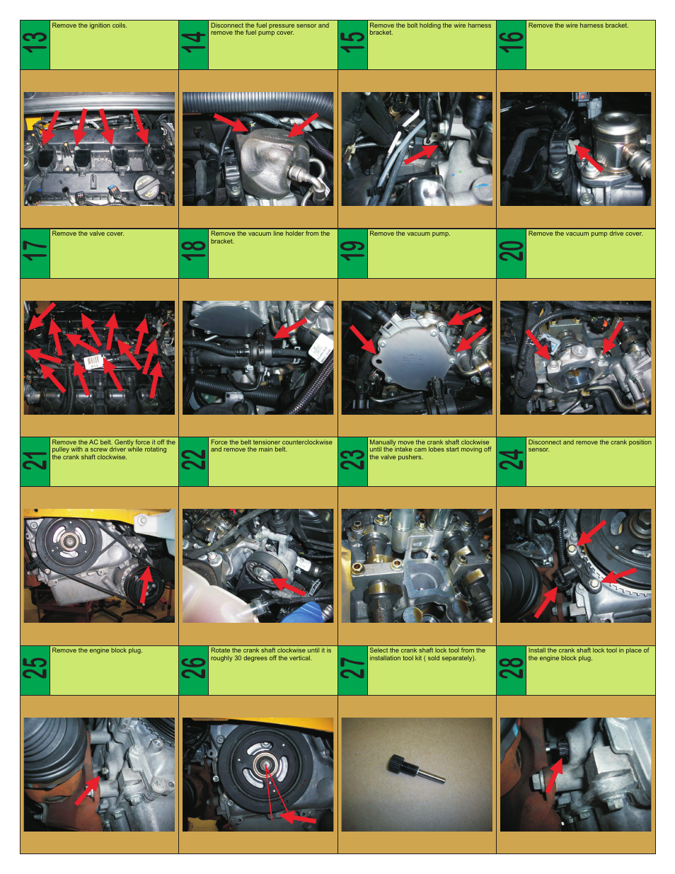 Boomba Racing ST/2.0 Focus Fusion Pulley Alignment Tool Kit User Manual | Page 2 / 4