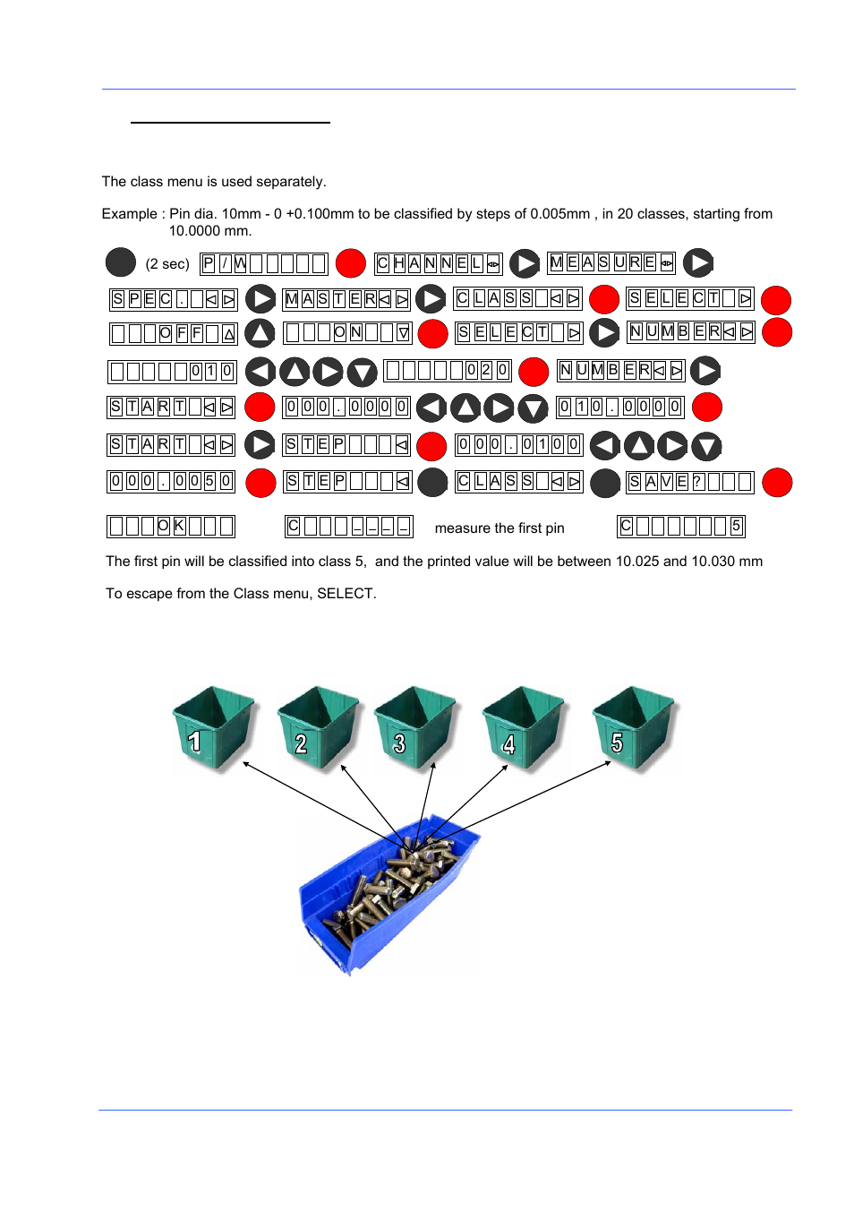Pc-2200 | Bowers Group Advanced Electronic/Air Column PC-2200 User Manual | Page 17 / 33