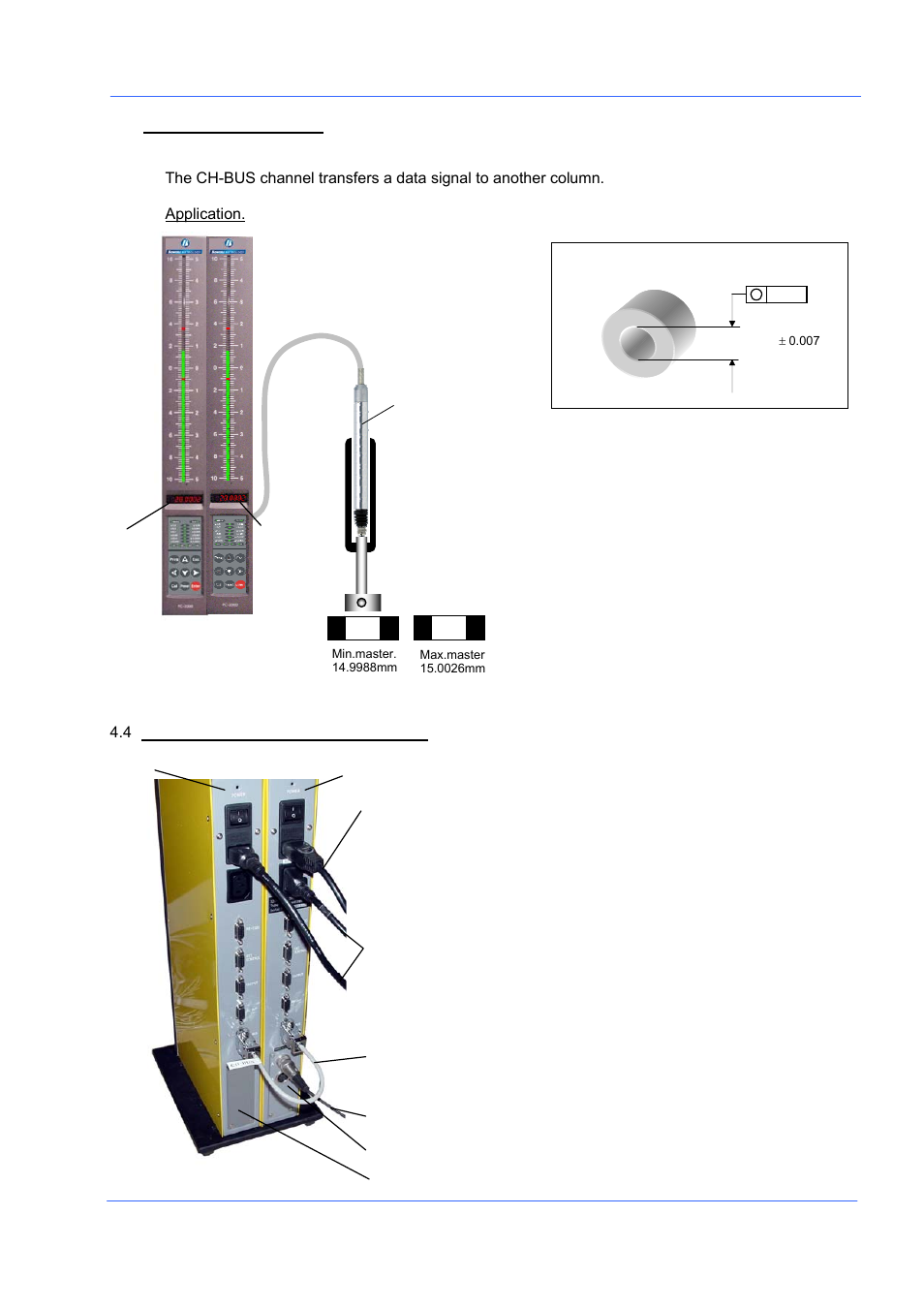 Pc-2200 | Bowers Group Advanced Electronic/Air Column PC-2200 User Manual | Page 23 / 33