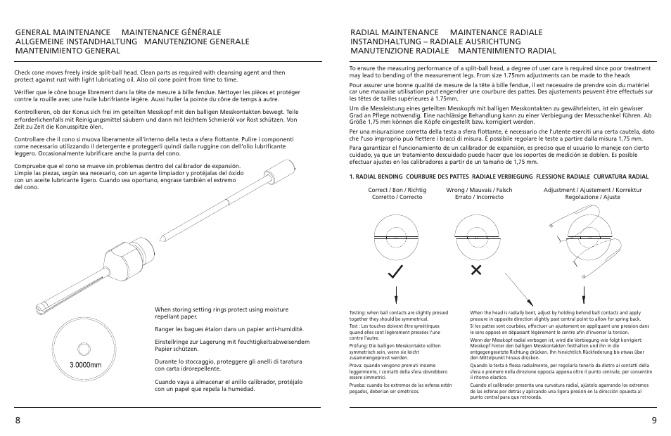 Bowers Group MicroGauge 2 Point Bore Gauge User Manual | Page 5 / 13