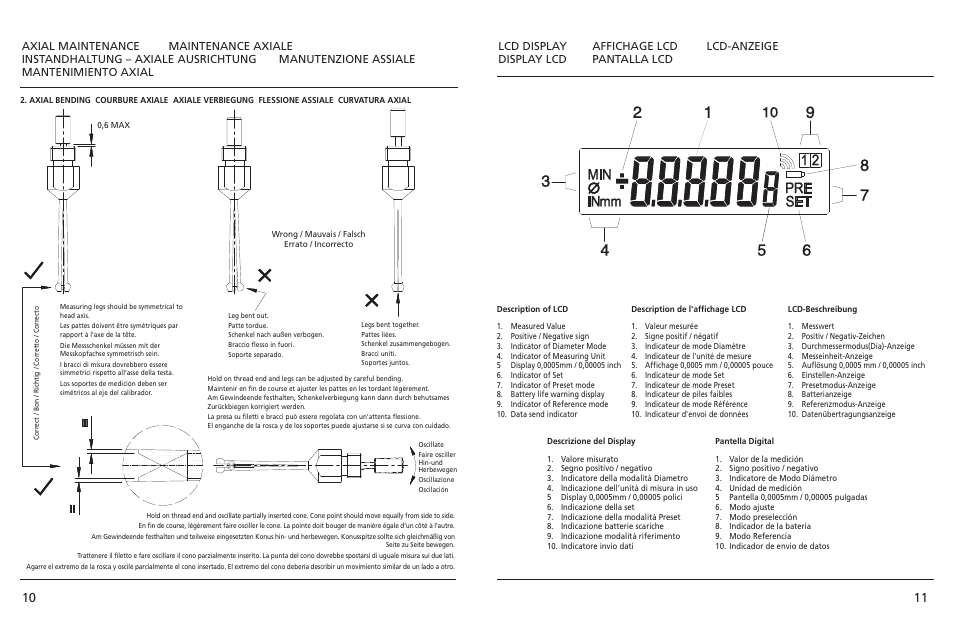 Bowers Group MicroGauge 2 Point Bore Gauge User Manual | Page 6 / 13