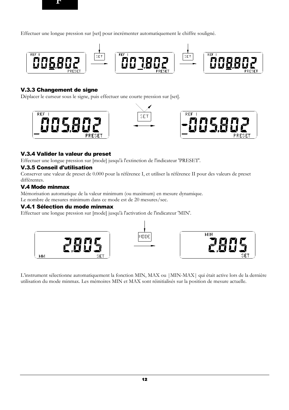 Bowers Group UniCal Universal Digital Caliper User Manual | Page 12 / 72