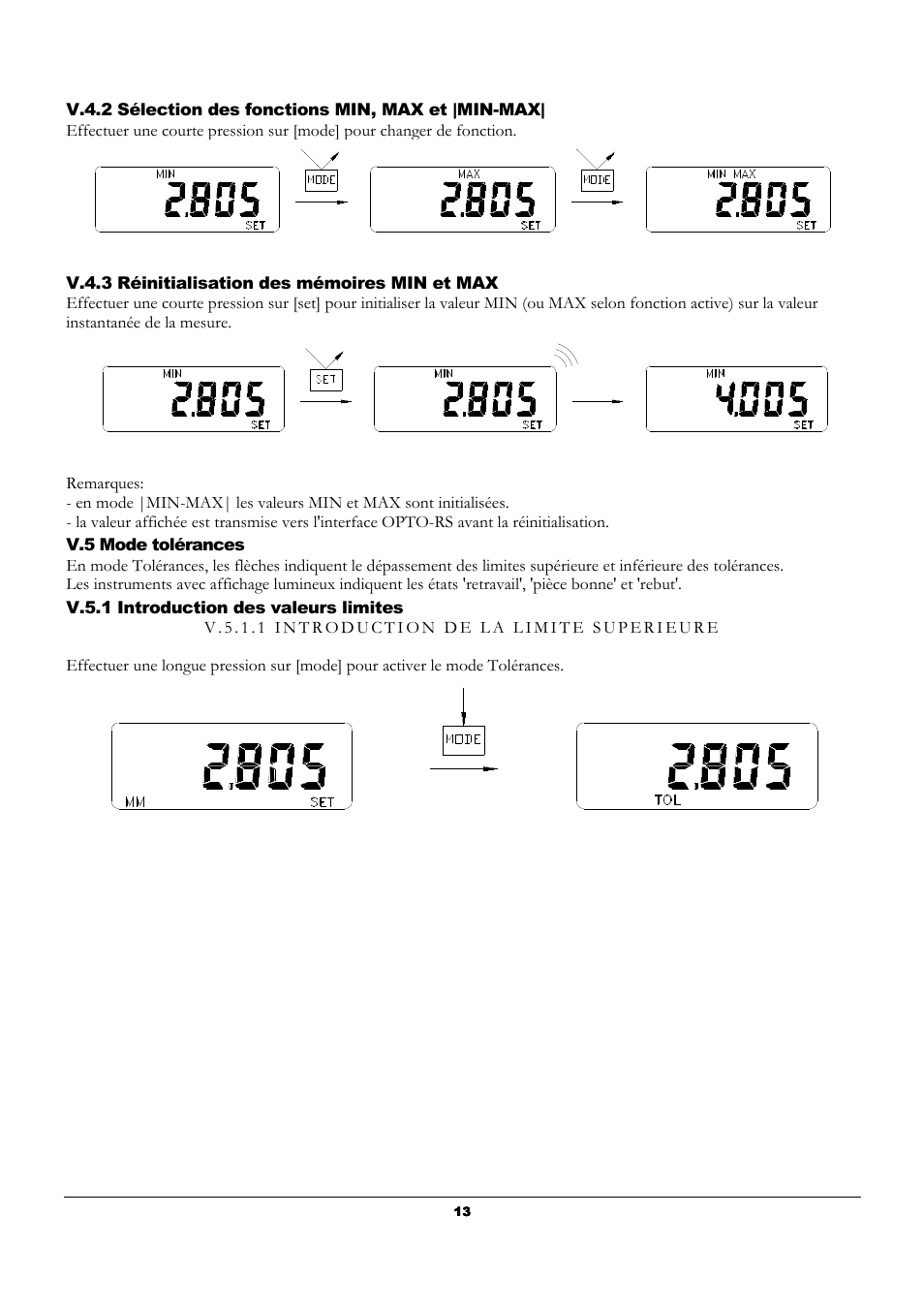 Bowers Group UniCal Universal Digital Caliper User Manual | Page 13 / 72