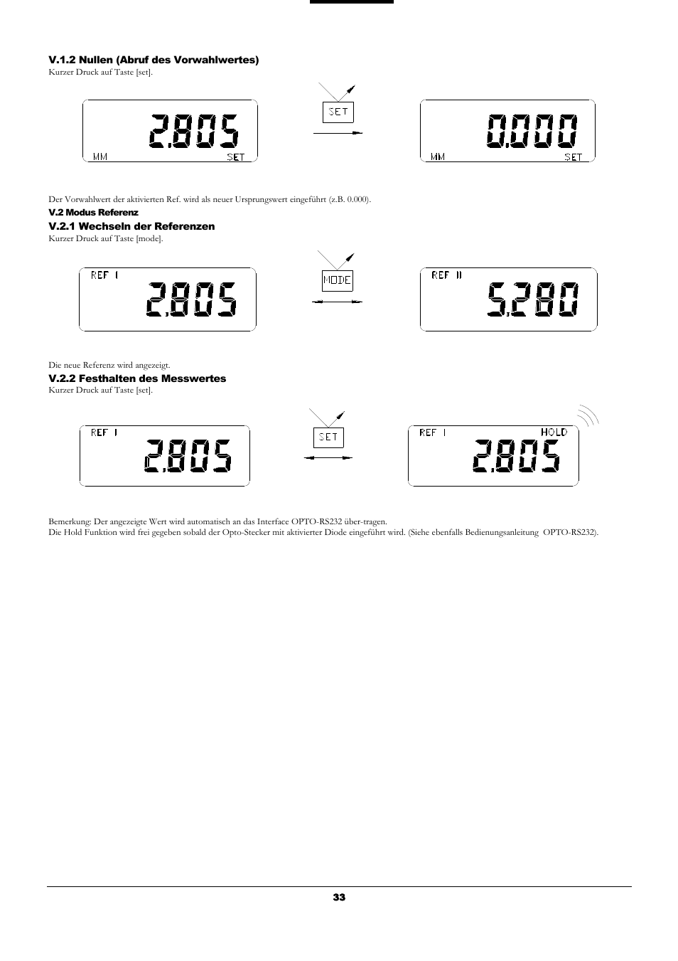 Bowers Group UniCal Universal Digital Caliper User Manual | Page 33 / 72