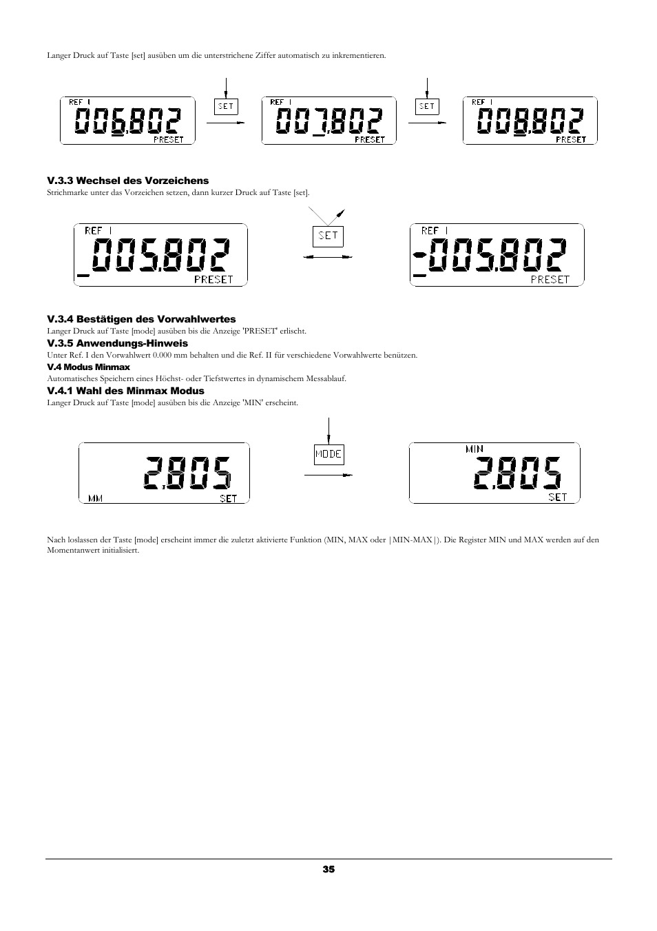 Bowers Group UniCal Universal Digital Caliper User Manual | Page 35 / 72