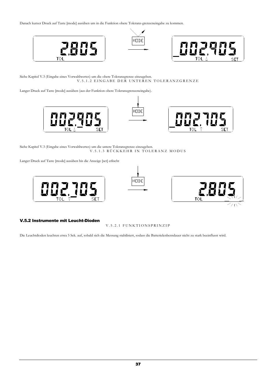 Bowers Group UniCal Universal Digital Caliper User Manual | Page 37 / 72