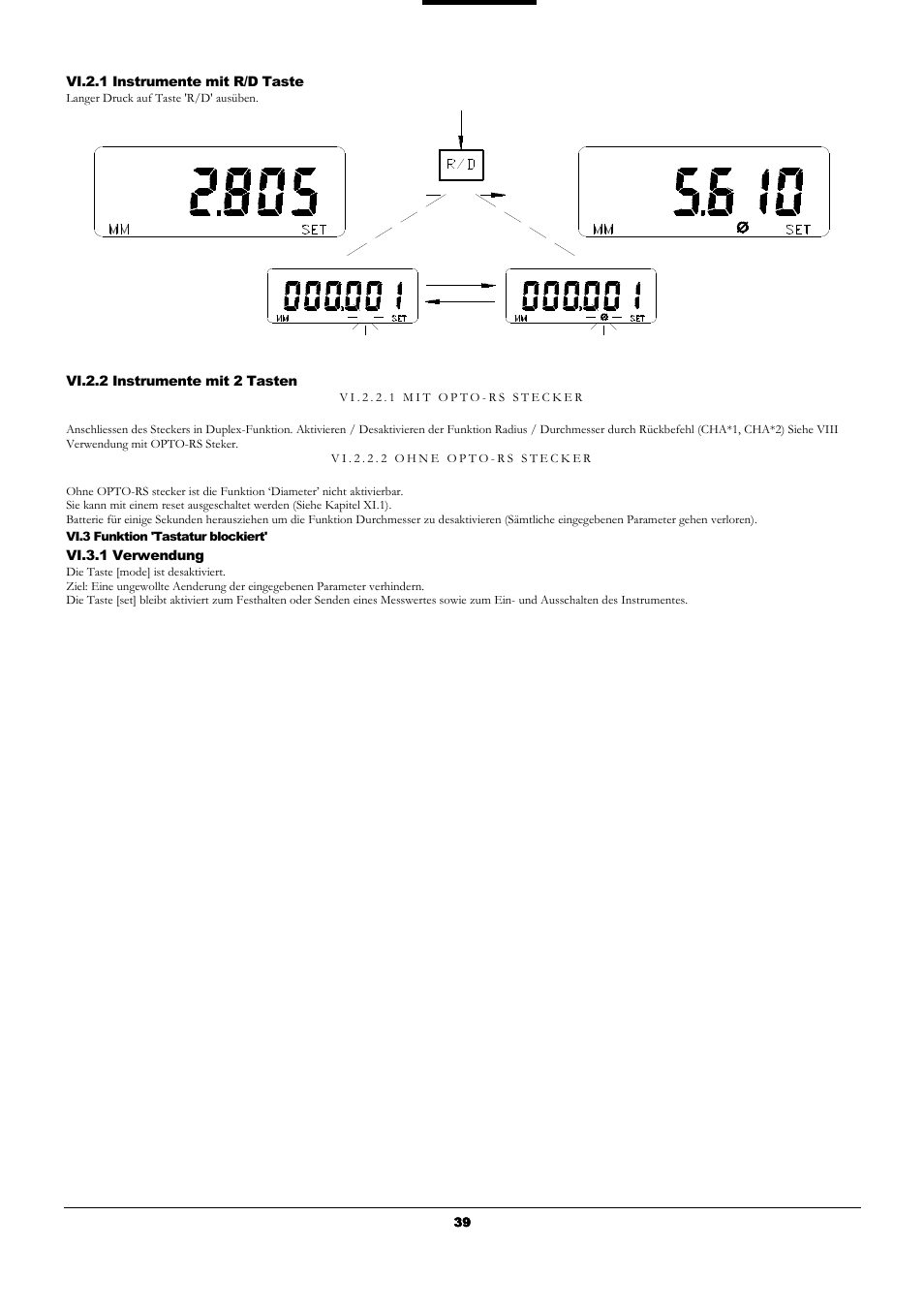 Bowers Group UniCal Universal Digital Caliper User Manual | Page 39 / 72