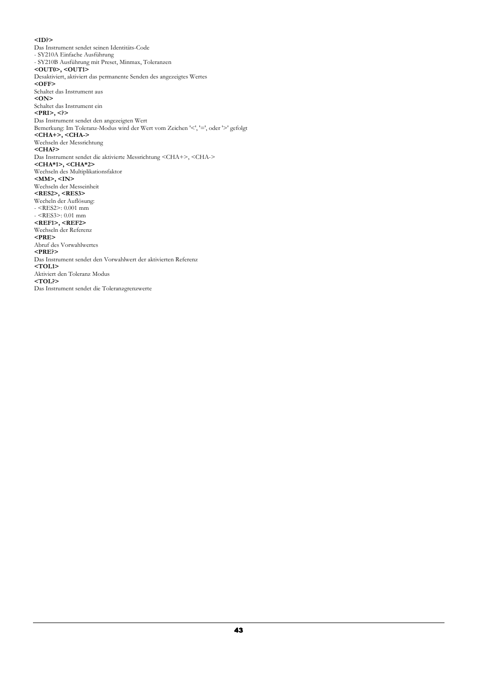 Bowers Group UniCal Universal Digital Caliper User Manual | Page 43 / 72