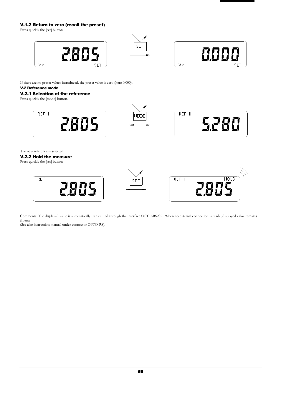 Bowers Group UniCal Universal Digital Caliper User Manual | Page 56 / 72