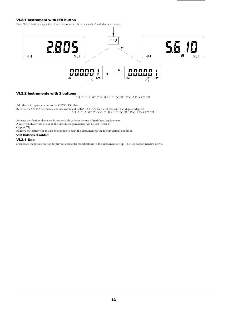 Bowers Group UniCal Universal Digital Caliper User Manual | Page 62 / 72