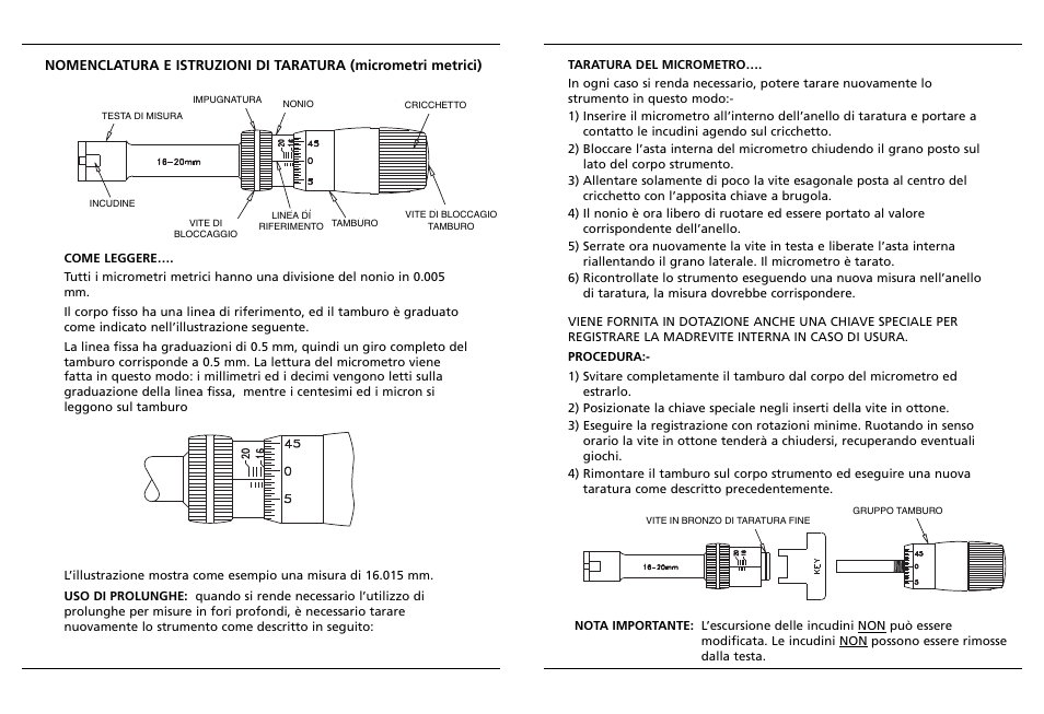 Bowers Group XTA Analogue Bore Gauge User Manual | Page 6 / 9