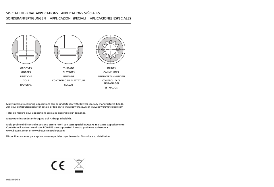 Bowers Group XTD Digital Bore Gauge User Manual | Page 12 / 12