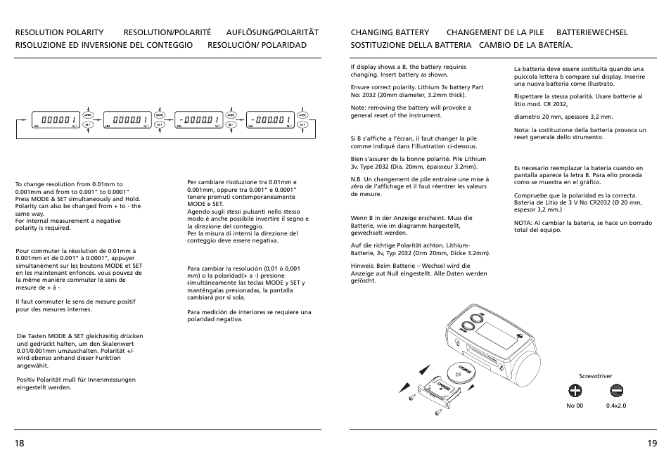 Bowers Group XTH Holematic Bore Gauge User Manual | Page 10 / 12
