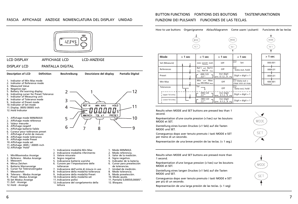 Bowers Group XTH Holematic Bore Gauge User Manual | Page 4 / 12