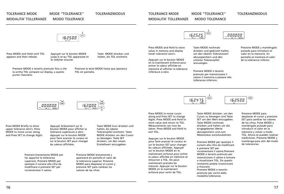 Bowers Group XTH Holematic Bore Gauge User Manual | Page 9 / 12
