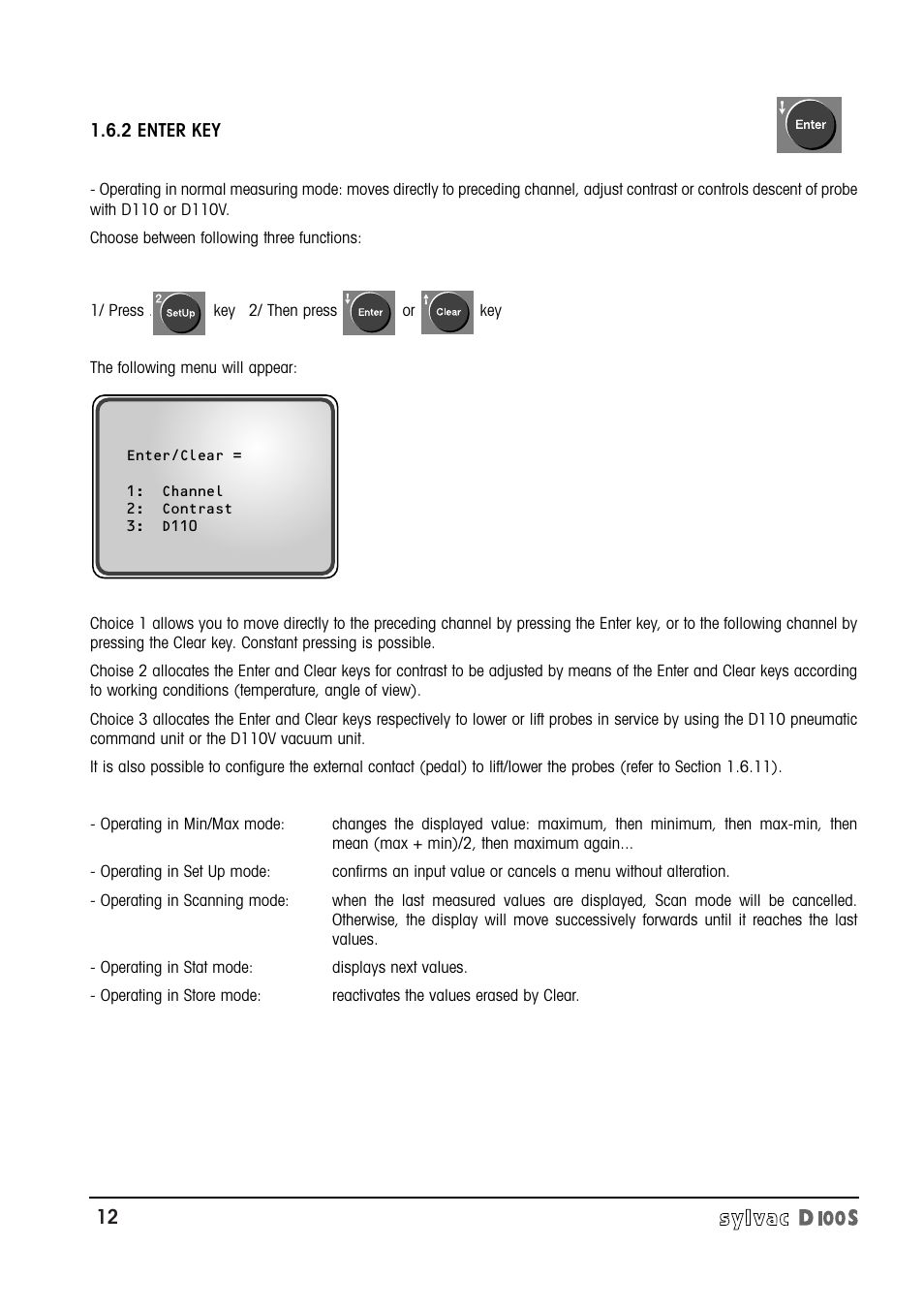 Bowers Group Sylvac D100S Readouts User Manual | Page 13 / 74