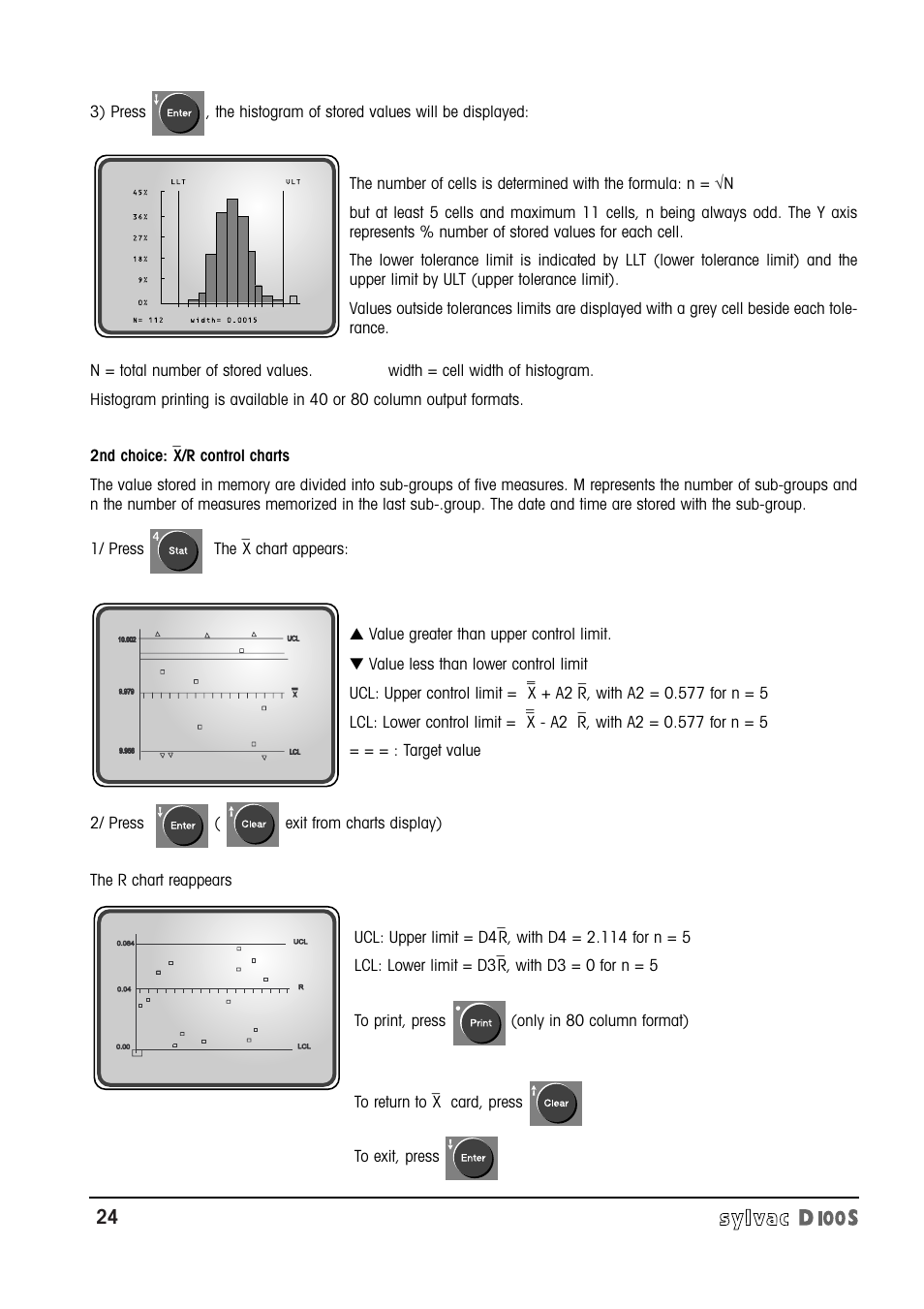 Bowers Group Sylvac D100S Readouts User Manual | Page 25 / 74