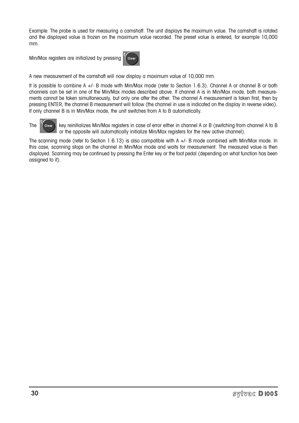 Bowers Group Sylvac D100S Readouts User Manual | Page 31 / 74